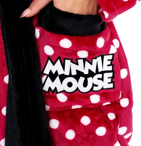 Miniatura 4 de Disney Bata de Minnie Mouse para mujer, Rojo