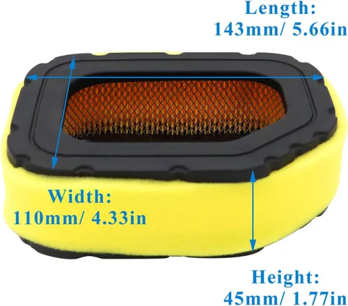 Miniatura 3 de Filtro de aire 3208303 - Kit de afinación de cortacésped para motor Kohler SV730 SV735 SV740 SV810 SV820 SV830 con bomba de filer, reemplaza