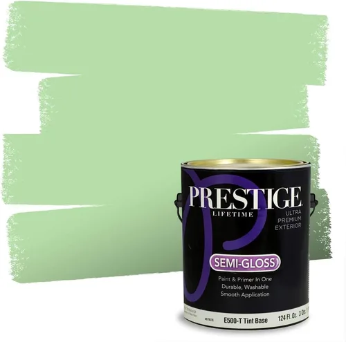 Miniatura 27 de PRESTIGE Pintura exterior e imprimación en uno, aloe, plano, 1 galón