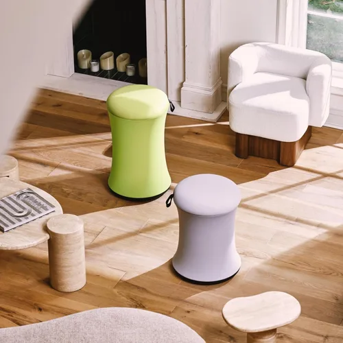 Miniatura 6 de TopJob Boba Chair - Elegante taburete oscilante activo, silla para TDAH, mejora la postura y la concentración, ergonómica con taburete ajustable