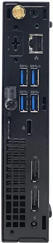 Miniatura 2 de Dell Computadora de escritorio Optiplex 5070 Micro MFF, Intel Core i5-9500T, 16 GB DDR4 RAM, 256 GB M.2 NVMe SSD, WiFi, BT, HDMI, cable teclado