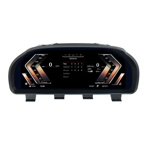 Miniatura 6 de Pantalla LCD completa digital de reemplazo de grupo de instrumentos para BMW 5 6 7 Series X3 X4 X5 X6 Pantalla original de información del coche