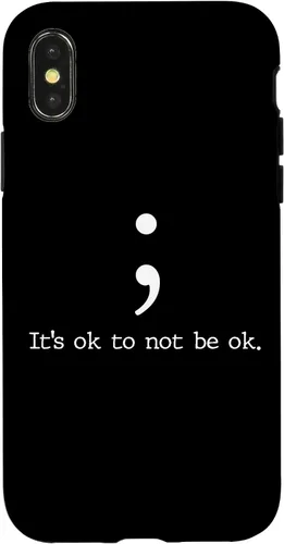Miniatura 5 de Mental Health Awareness Shirts Semicolon Quote Gift Case for iPhone 17
