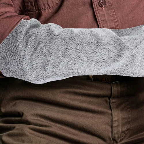 Miniatura 3 de 1 Pair Cut Resistant Arm Sleeves, High Abrasion Resistant Thick Forearm Protection Sleeves, Breathable Anti-cut Long Arm Covers for Industrial