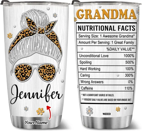 Miniatura 29 de WHIDOBE Vaso de jubilado personalizado (4 niños) personalizado para jubilados bajo nueva administración, mira a los nietos para obtener detalles