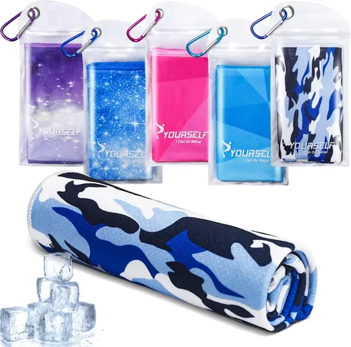 Miniatura 19 de Toalla refrigerante Syourself para un alivio instantáneo: toalla refrescante de 40 pulgadas x 12 pulgadas para jugar bolos o hacer ejercicio o yoga