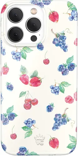 Miniatura 39 de VELVET CAVIAR Funda para iPhone 15 Pro, compatible con MagSafe, probada en caídas de 10 pies, con purpurina Galaxy Purpurina (Galaxy glitter)