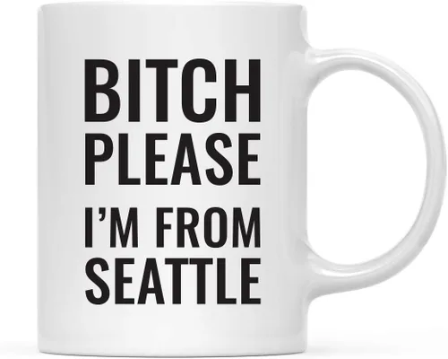 Miniatura 22 de Andaz Press Taza de café de 11 onzas, regalo de broma, Bitch Please I'm from Alabama, paquete de 1, incluye caja de regalo, divertidas ideas
