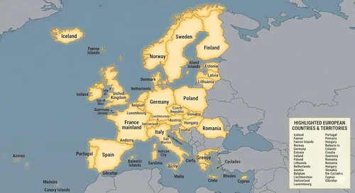 Miniatura 2 de Europe eSIM 30 Days 20GB + Unlimited Local Calls + 30 Min Call Home eSIM Available in 24 Hours 48 Countries 5G Data + Hotspot
