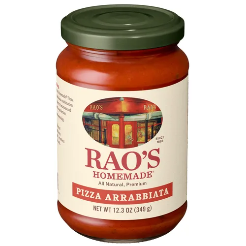 Rao's Homemade Arrabbiata Pizza Sauce Made with Italian Tomatoes, 12.3 oz (Pack of 6)