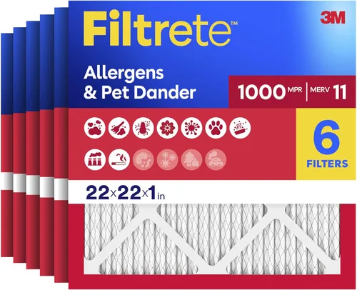 Miniatura 22 de Filtrete Filtro de Aire para Horno de CA de 17.5x23.5x1, MERV 11, MPR 1000, Defensa contra Micro Alérgenos, Filtro de Limpieza de Aire