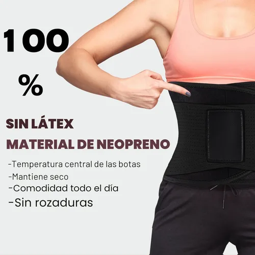 Miniatura 6 de VENUZOR Cinturón de entrenamiento de cintura para mujer – Faja reductora de cintura – Cinturón adelgazante – Cinturón deportivo (grado UP)