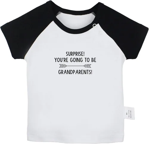 Miniatura 3 de Pack of2, You're Going to Be Grandparents Pregnancy Announcement Print Tshirt Newborn Infant Baby T-Shirts Graphic Tee Tops