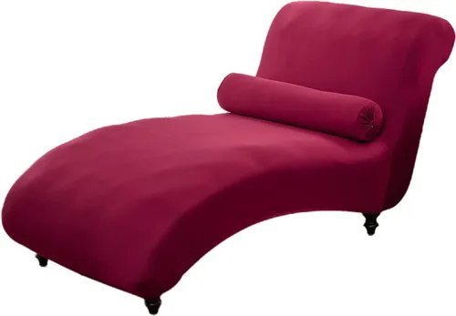 Miniatura 33 de Funda para tumbona sin brazos, funda elástica estampada para sofá reclinable, fundas elásticas para tumbonas para sala de estar, dormitorio, 13