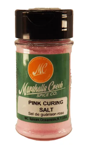 Marshalls Creek Spices Mini tarro de sal de curado rosa