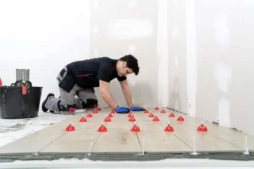 Miniatura 5 de Rubi Kit de nivelación de azulejos ciclónicos 200 tapas 600 bases de 1/8