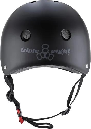 Miniatura 37 de Triple Eight Casco de bicicleta y monopatín con doble certificación Gun Matte