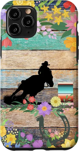 Miniatura 29 de Cute Serape Spring Flower Rodeo Western Horse Barrel Racing Case for iPhone 17