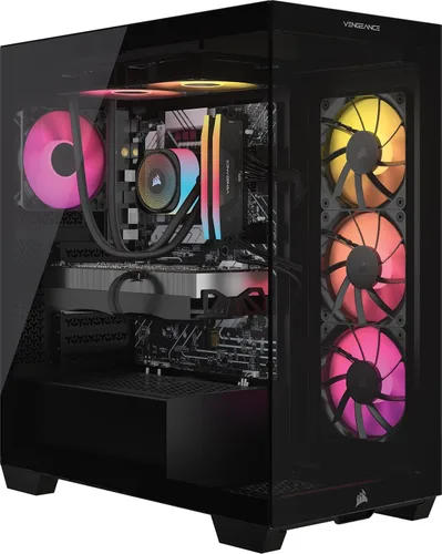 Miniatura 12 de Corsair Vengeance a7500 PC para juegos – Enfriamiento líquido AMD Ryzen™ 7 9800X3D CPU – GPU AMD® Radeon RX 9070XT – 32GB de memoria Vengeance RGB