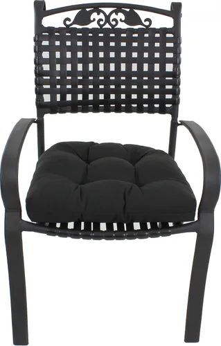 Miniatura 3 de Everything Comfy - Cojín para asiento de interior y exterior, color negro