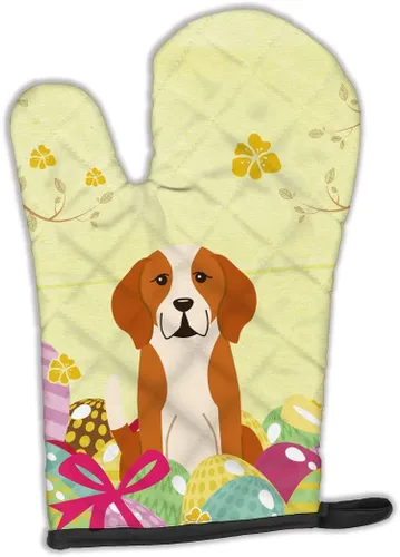 Miniatura 155 de Caroline's Treasures BB2732OVMT Dog House Collection Border Collie - Guante de horno grueso resistente al calor para sartenes calientes y horno