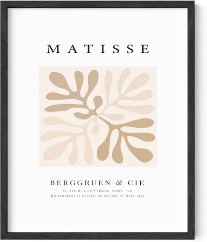 Miniatura 20 de HAUS AND HUES Matisse - Impresión artística minimalista y moderna, arte estético de Henri Matisse, póster abstracto para dormitorio, habitación
