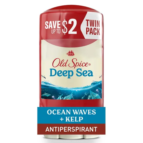 Old Spice Desodorante antitranspirante en aerosol para hombres con sensación seca, frescura 24/7, protección contra el sudor y el olor 24/7, suave