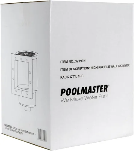 Miniatura 5 de Poolmaster 32190 Skimmer de piscina de alto perfil a través de la pared