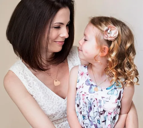 Miniatura 2 de JoycuFF Gifts for Mom Mother Daughter Matching Necklace Gifts for Mama Necklace for Women Mommy Me Jewelry for Birthday Christmas