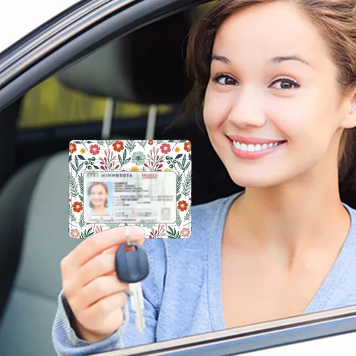 Miniatura 140 de Fintie Billetera delgada y minimalista para bolsillo frontal, con bloqueo RFID, tarjetero y ventana de identificación, para hombre o mujer
