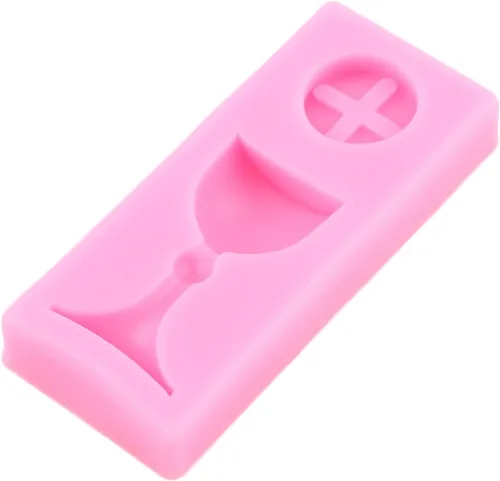 Miniatura 8 de ZiXiang Molde de silicona cruzada para comunión, cáliz, paloma, fondant, molde de bautismo para bautismo, fiesta, decoración de pasteles, decoración