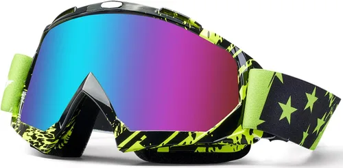 Miniatura 12 de Dirt Bike Goggles Motorcycle Gear ATV Riding Motocross Dirtbike 4-Wheeler Accessories Ski Fit Over The Glasses