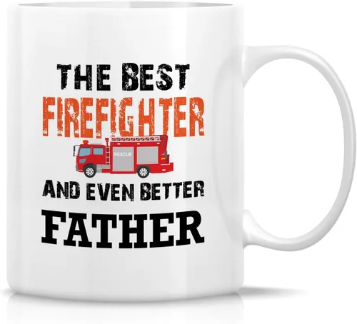 Miniatura 11 de Retreez - Taza divertida con texto en inglés "No. 1 Dad", 325 ml, tazas de cerámica, mensajes divertidos, sarcásticos, motivacionales, regalos