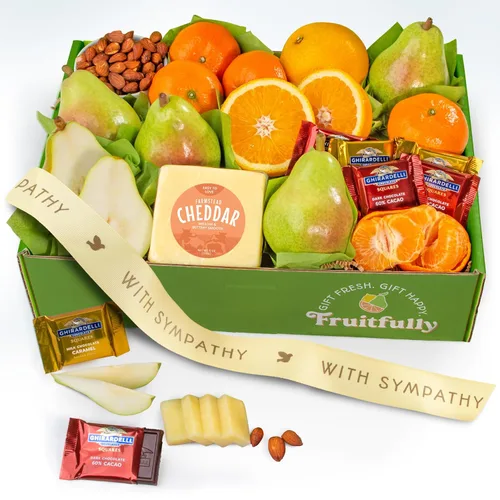 Miniatura 3 de A Gift Inside Caja de regalo gourmet y frutas favoritas de la cosecha de feliz cumpleaños