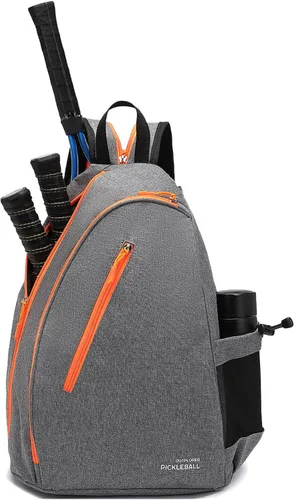 Miniatura 3 de Bolsas de pickleball para hombres y mujeres, bolsa de remo de pickleball deportiva, bolsa de pickleball ajustable con gancho para cerca, mochila