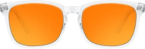 Miniatura 26 de TIJN Lentes de bloqueo de luz azul para mujeres y hombres, marco transparente cuadrado, anteojos nerd anti luz azul, gafas para pantalla