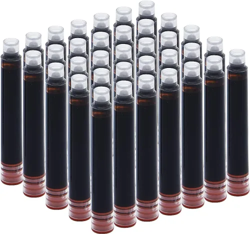 Miniatura 11 de 35 cartuchos de tinta, 0.134 in de diámetro de diámetro, pluma estilográfica de caligrafía, cartuchos de tinta de repuesto para pluma estilográfica