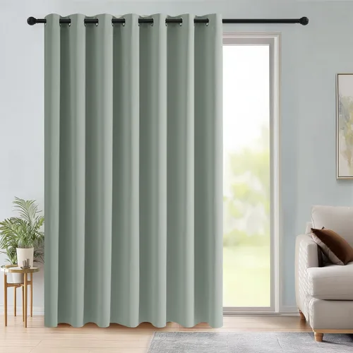 Miniatura 27 de RYB HOME - Cortinas opacas para patio - Cortinas con ojales sólidos, paneles de ventana grandes, eficiencia energética, cortinas de privacidad