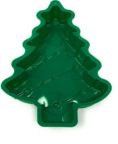 Miniatura 2 de Coop & Hunt Molde de silicona para pasteles de árbol de Navidad 3D para fiestas de vacaciones (1)