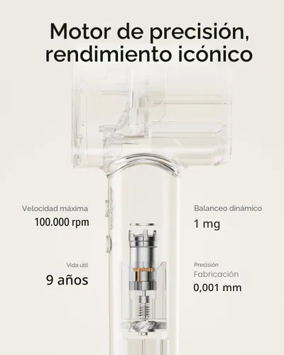 Miniatura 5 de Secador de Pelo Laifen SE Lite, Secador de Pelo Iónico Negativo con Motor Sin Escobillas de 100,000 RPM para Secado Rápido, Secador de Pelo de Alta