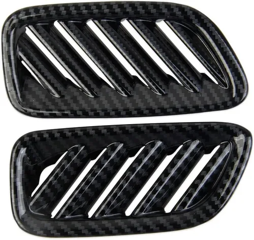 Miniatura 5 de Cubierta de ventilación de aire lateral superior de fibra de carbono, kit de ajuste de salida de CA, interior para Hyundai Palisade 2020-2025
