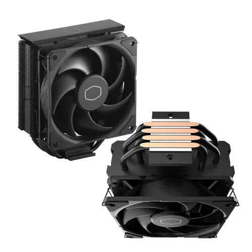 Miniatura 14 de Cooler Master Hyper 212 Enfriador de aire para CPU negro, ventilador PWM SickleFlow 120 Edge, cubierta superior de aluminio, 4 tubos disipadores