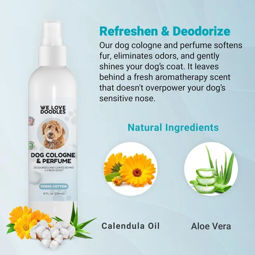 Miniatura 4 de Colonia y perfume para perros, desodorizante, de larga duración después del baño, desodorante para perros malolientes, pawfume para mascotas