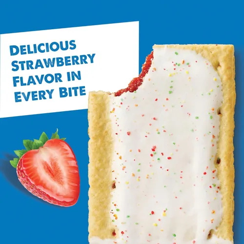 Miniatura 4 de Pop-Tarts Pasteles tostadores, alimentos para el desayuno, aperitivos para niños, caja de 54.1 onzas, 32 unidades (paquete de 2)