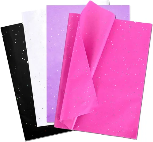 Miniatura 14 de 30 hojas de papel de seda de oro rosa para bolsas de regalo, hojas de ginkgo metálicas, diente de león, papel de seda a granel, papel de seda Hoja