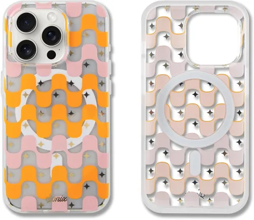 Miniatura 81 de Sonix x Sanrio - Funda para iPhone 15 Pro, compatible con MagSafe, probada en caídas de 10 pies, adivinador Kuromi