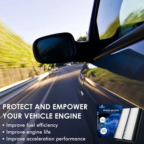 Miniatura 6 de KURIMUP Filtro de aire de repuesto para motor CA11259 (PE07-13-3A0A), filtración eficiente que ofrece un 99% de purificación de aire, apto