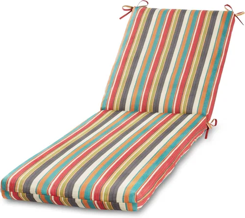Miniatura 13 de Cojín reversible para silla de descanso para exteriores, color blanco tropical