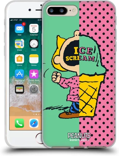 Miniatura 109 de Head Case Designs Funda de gel con licencia oficial de Peanuts Snoopy & Woodstock Halfs and Laughs [protección de grado militar] compatible