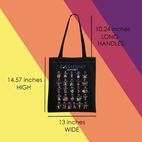 Miniatura 4 de MNIGIU Bolsa de mano musical Broadway - Mercancía de regalo para amantes
